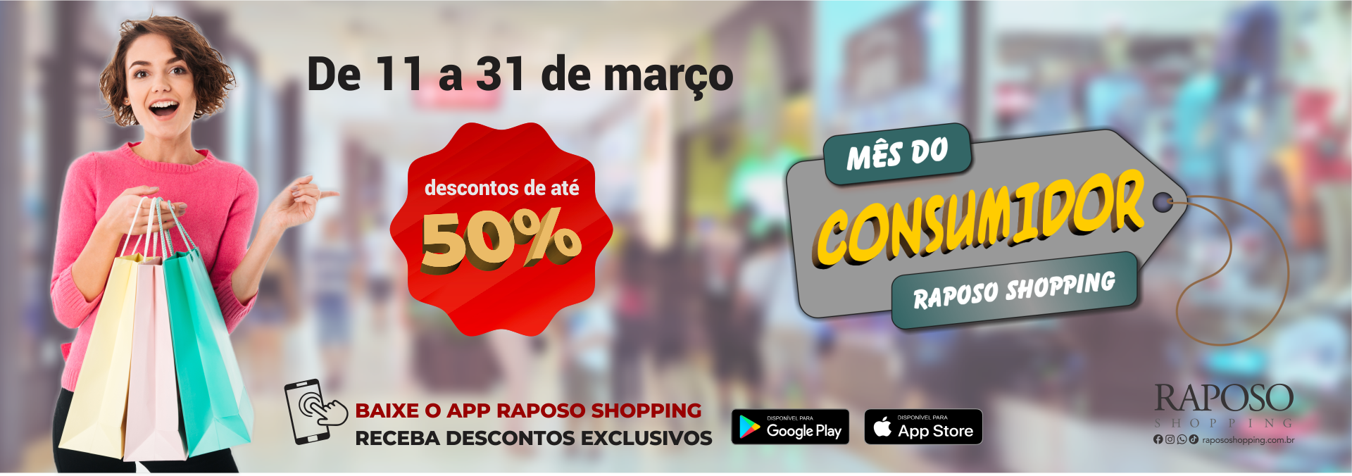 Pontal shopping hot sale raposo